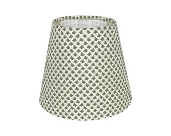 Little Green Fern Patterned Lamp Shade - Small