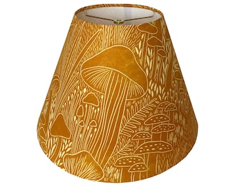 Enchanted Mushroom Forest Lamp Shade