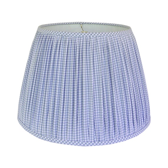 Gray Lamp Shade Pleated Lamp Shade Grey Custom Lampshade Etsy