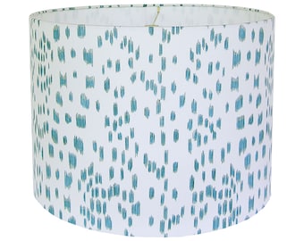 Aqua Blue Designer Lamp Shade