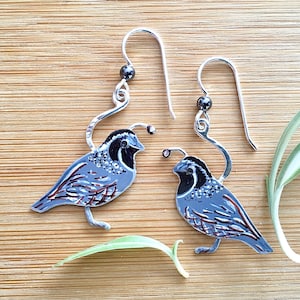 Quail Earrings