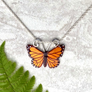 Monarch Butterfly Necklace