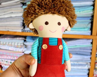 boy rag doll for boy baby doll rag dolls for boys toddler boy gift kids toys for boys 1st birthday gift for toddler boy waldorf doll toy