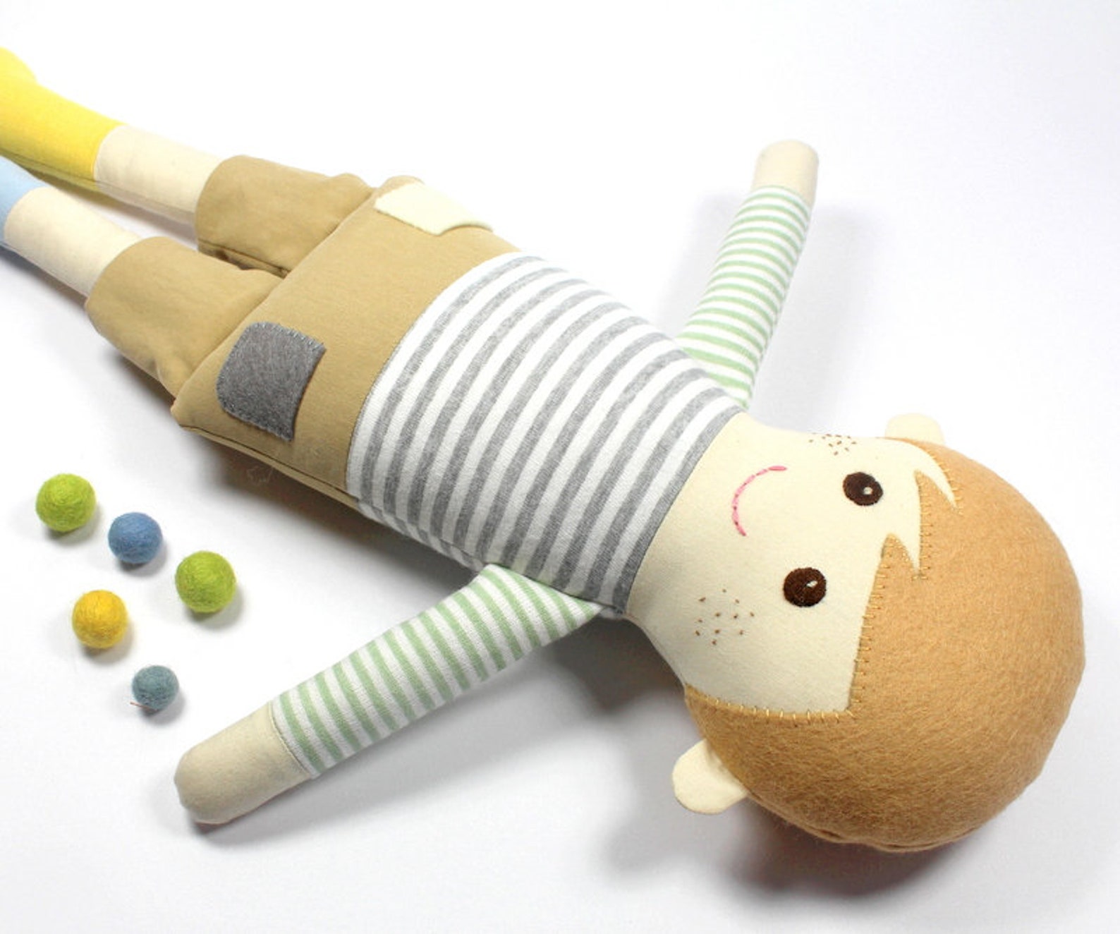 Boy Rag Doll | Cloth Doll for Boys | Fabric Rag Doll | Boy Doll ...