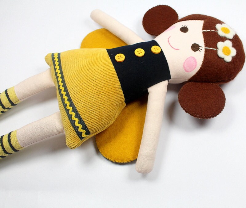 Bee Doll | Bee Stuffed Animal | Bee Plush Doll | Bee Plush | First Doll ...