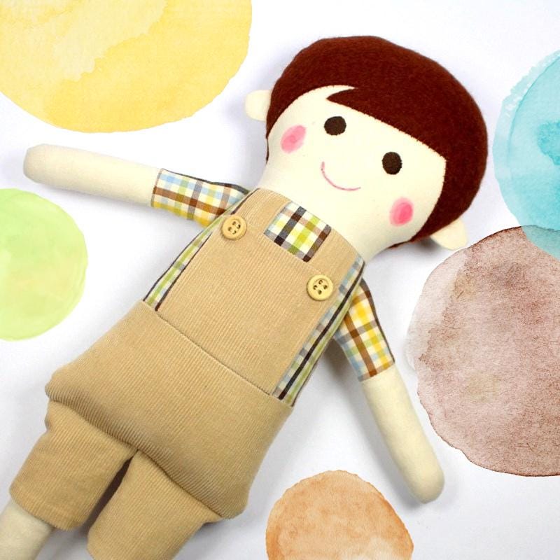 男の子用布人形 | 男の子用布人形 | 布製布人形 | 男の子へのギフト