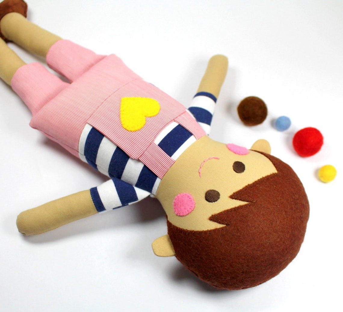 Boy Rag Doll | Cloth Doll for Boys | Fabric Rag Doll | Baby Boy Gift ...