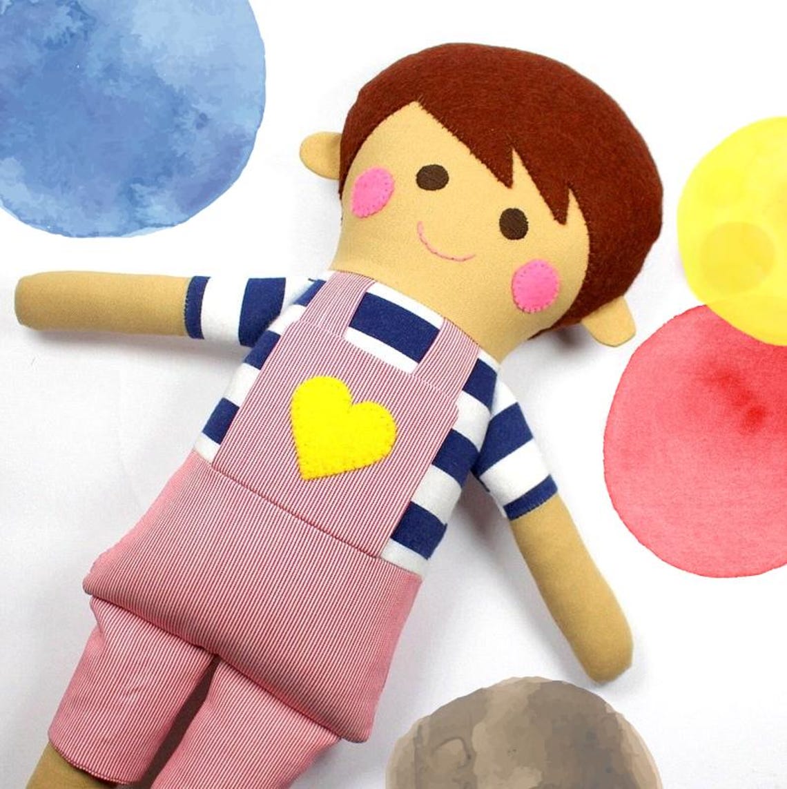 Boy Ragdoll Boy Rag Doll | Cloth Doll for Boys | Fabric Rag Doll | Baby Boy Gift ...
