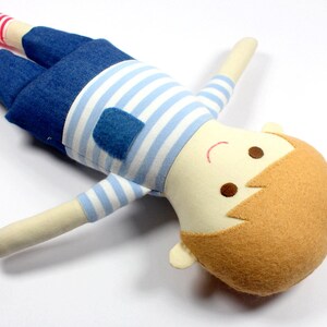 Boy Rag Doll | Cloth Doll for Boys | Fabric Rag Doll | Sebastian Doll ...