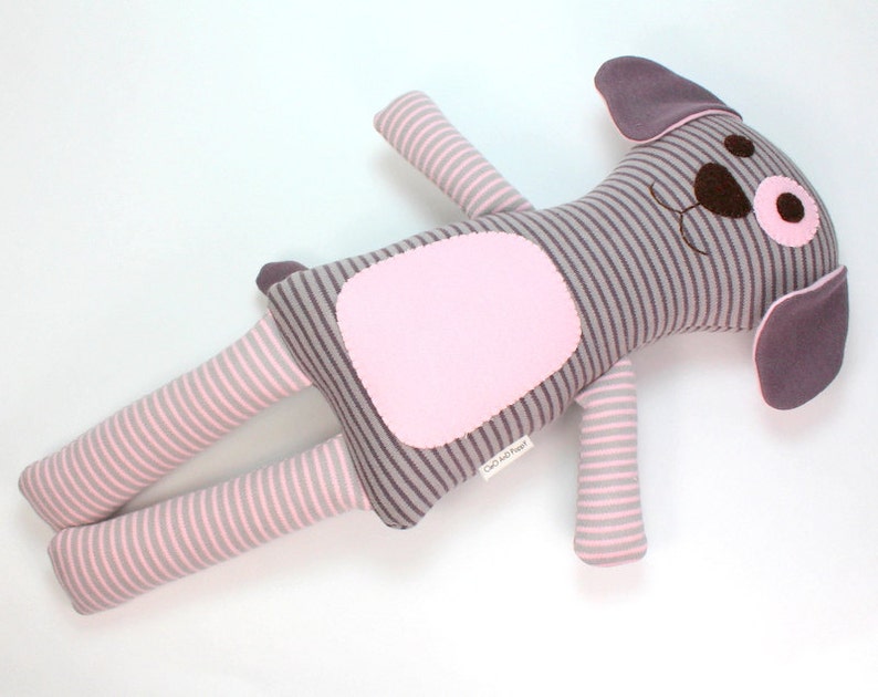 Plush Toy Dog Organic Plush Dog Stuffed Animal Dog Etsy