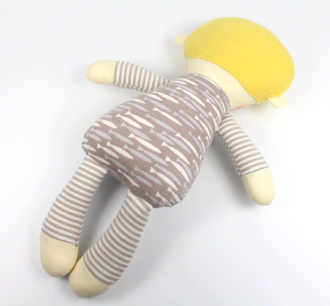 Organic Baby Doll 100 Organic Rag Doll Organic Toy Etsy