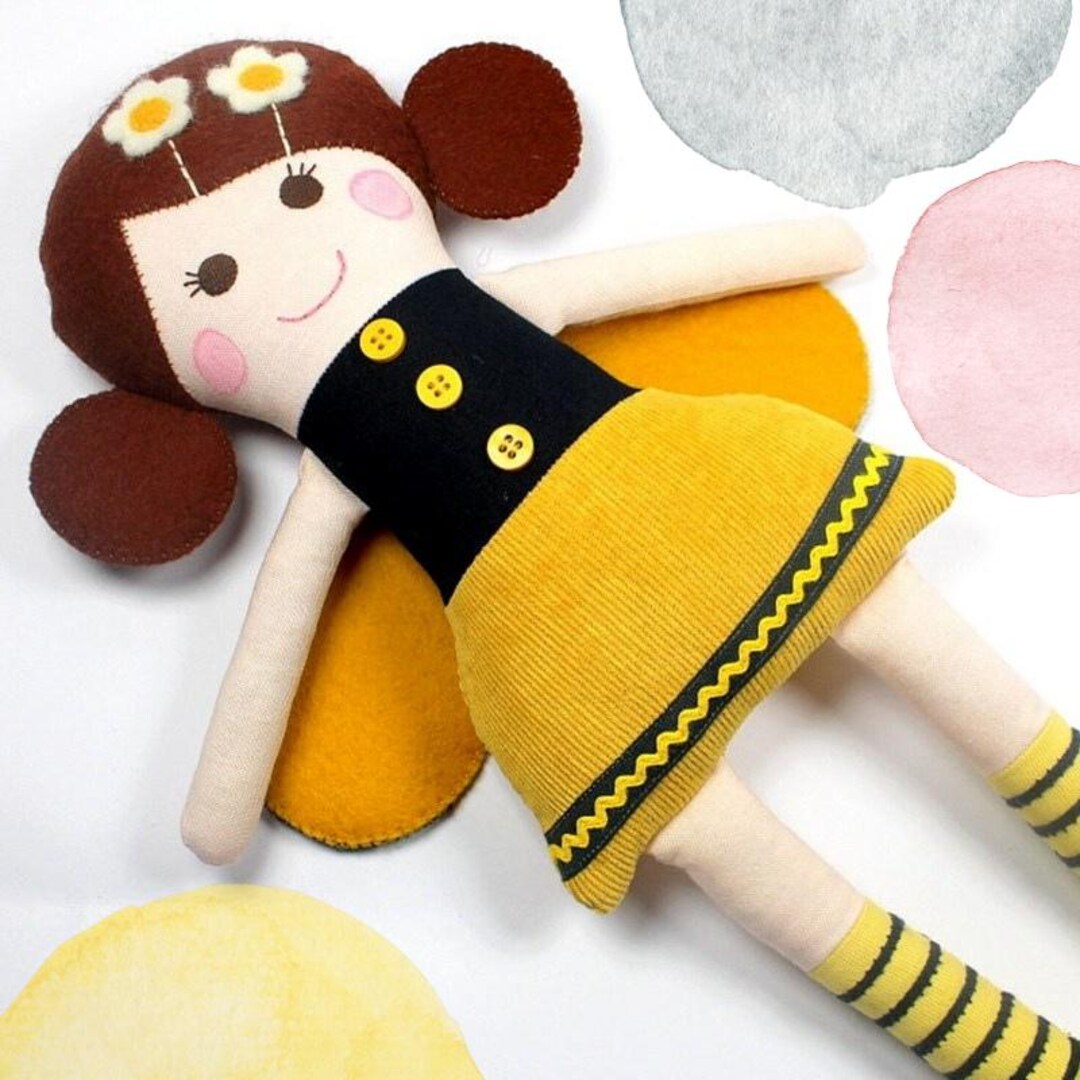 Bee Doll | Bee Stuffed Animal | Bee Plush Doll | Bee Plush | First Doll ...