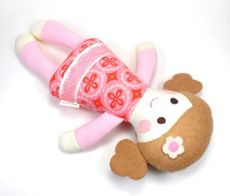 Organic Baby Doll Organic Rag Doll Organic Toy Rosy Etsy