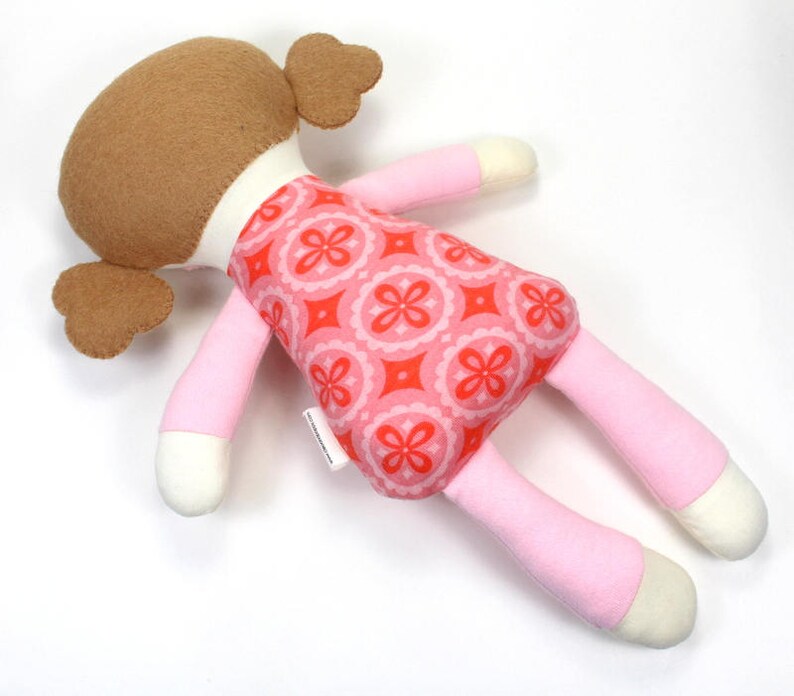 Organic Baby Doll Organic Rag Doll Organic Toy Rosy Etsy