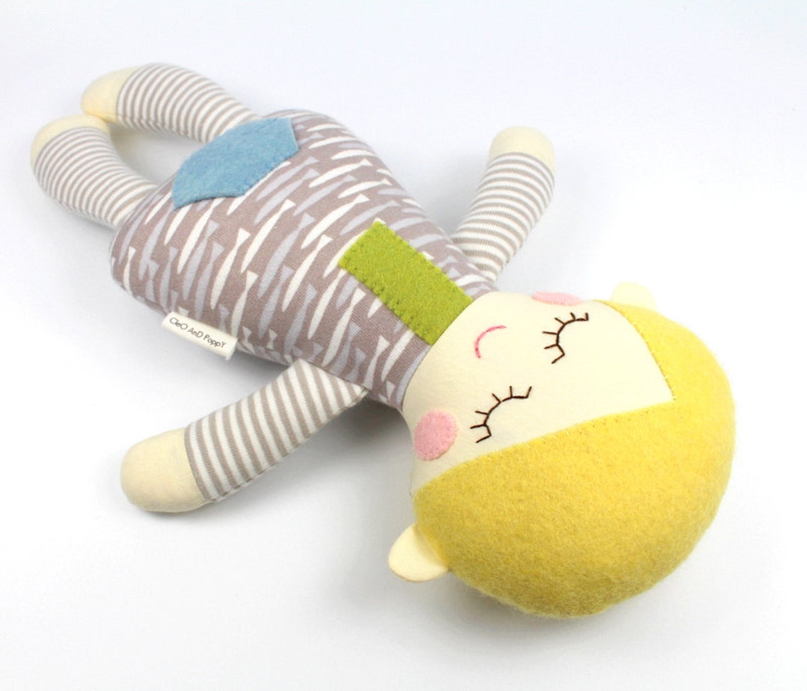 Organic Baby Doll 100 Organic Rag Doll Organic Toy Etsy