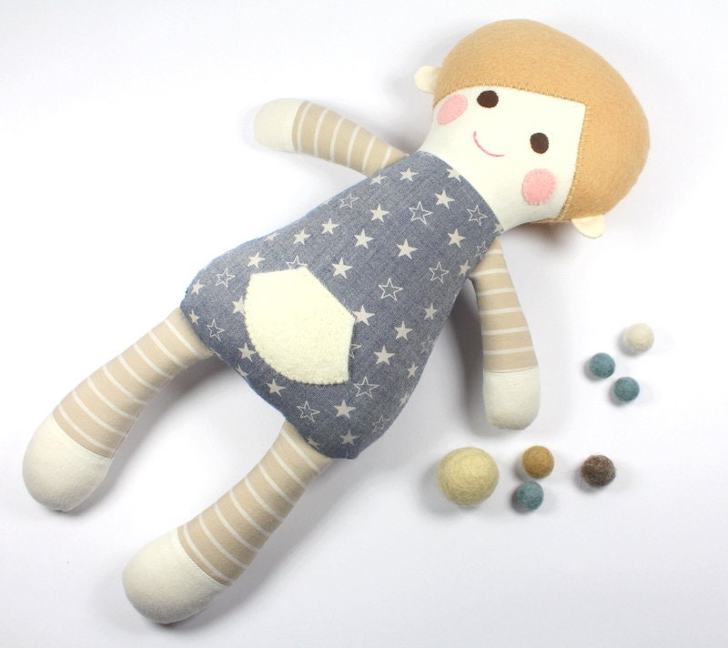 Boy Ragdoll Boy baby doll baby rag doll boy doll Sammy doll first | Etsy