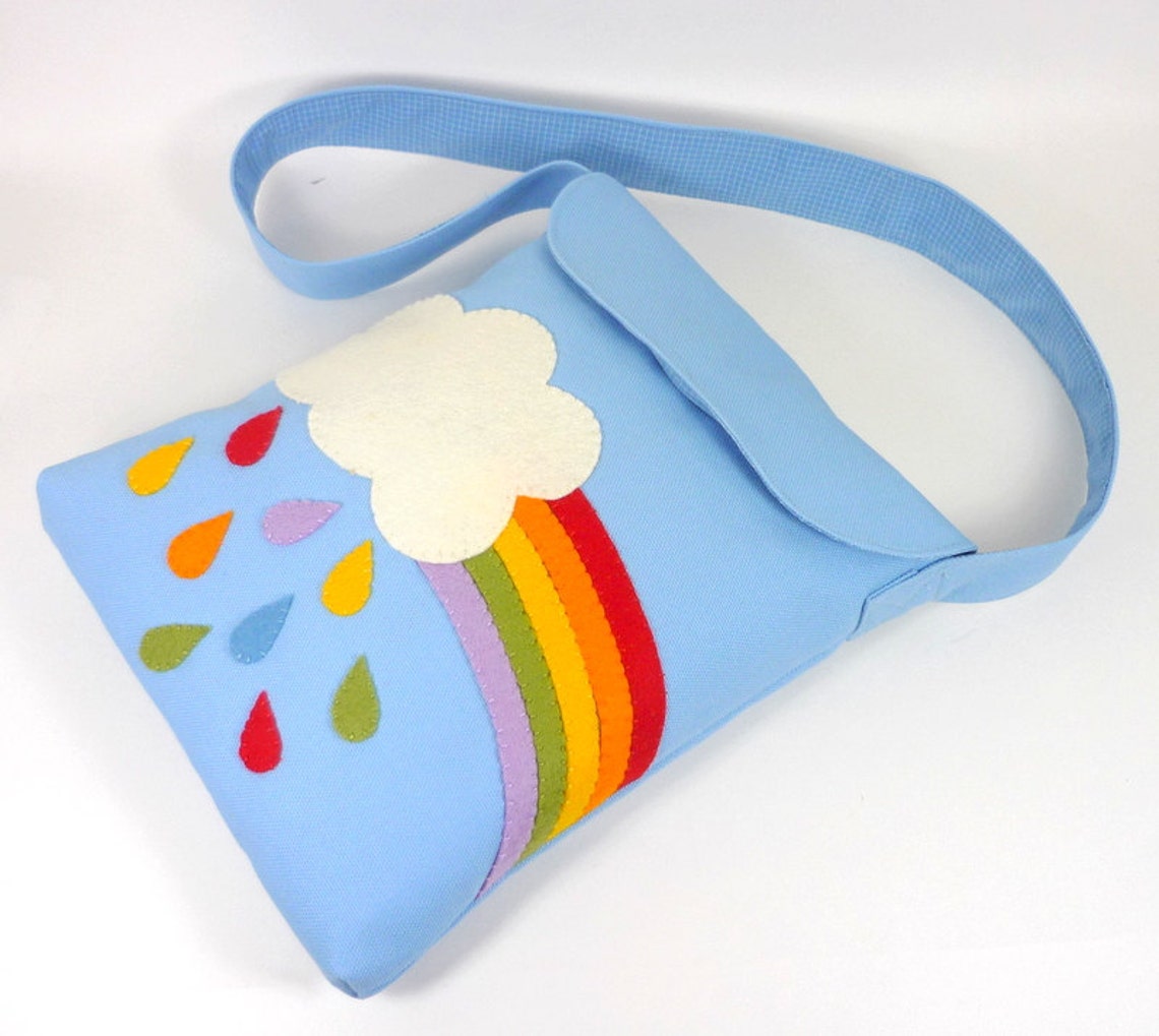 Organic Kids Messenger Bag Perfect for Holding Small Toys & Etsy