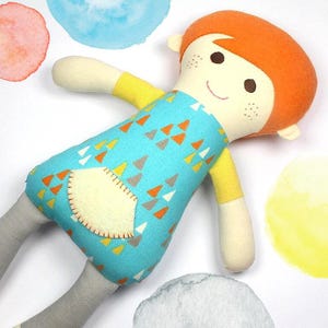 boy baby doll | baby rag doll | boy doll | Sammy doll |  first doll |  baby shower gift |  sleeping doll  | heirloom gift  | kid room decor