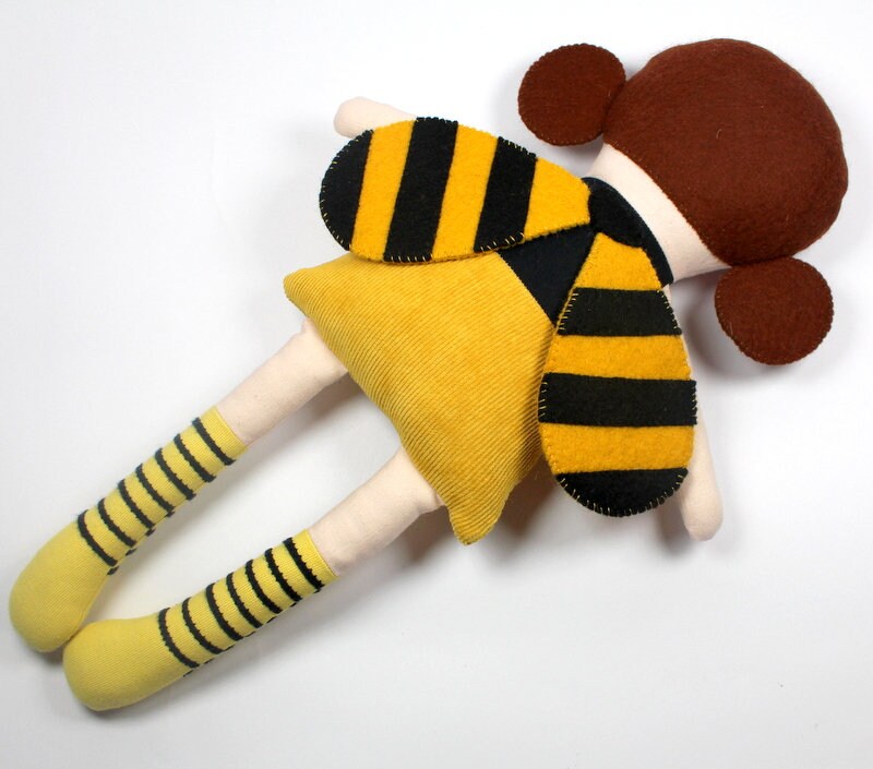 Bee Doll | Bee Stuffed Animal | Bee Plush Doll | Bee Plush | First Doll ...