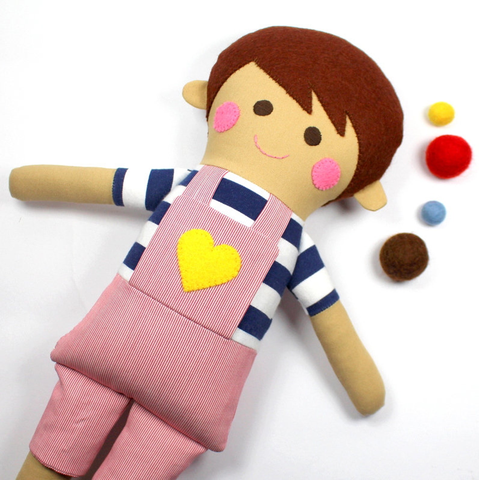 Boy Rag Doll | Cloth Doll for Boys | Fabric Rag Doll | Baby Boy Gift ...