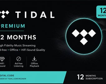 Tidal premium 12 months