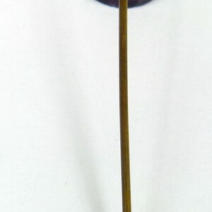 Antique Art Deco ... Victorian ... Art Nouveau ... Brass Lapel or Hat Pin Amethyst Synthetic image 5