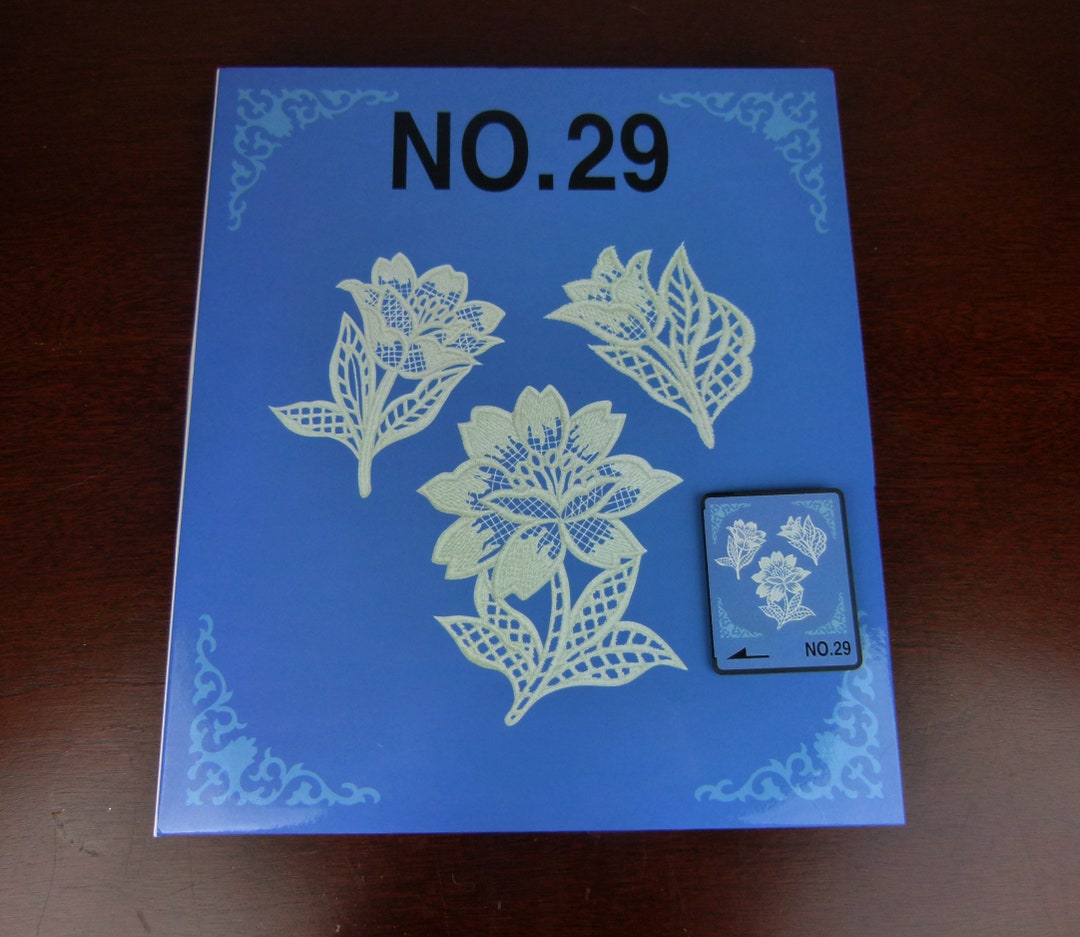 Brother Embroidery Card No 29 Lace Embroidery Designs for Brother