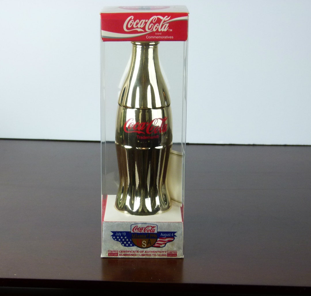 1996 Atlanta Olympic Games | GOLD Coca Cola Bottle | Limited 1996 Atlanta Olympic Games | GOLD Coca Cola Bottle | Limited