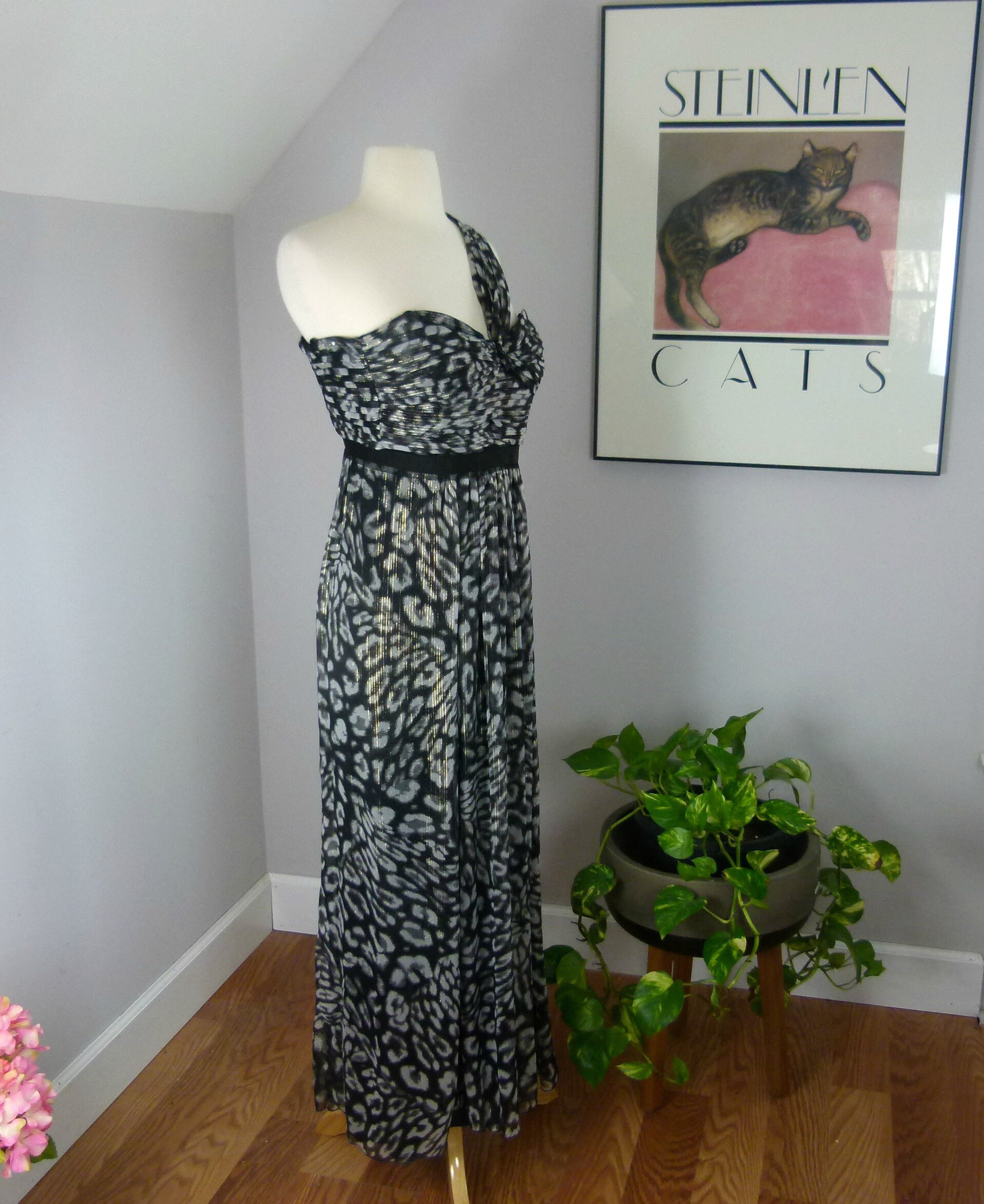 Bcbg black maxi dress hotsell