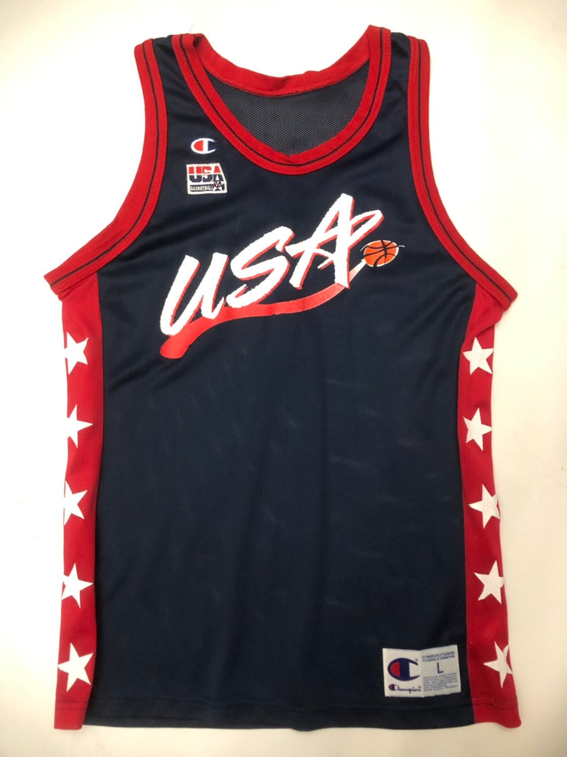 90s USA Basketball Michael Jordan Dream Team t-shirt Youth Large - The  Captains Vintage