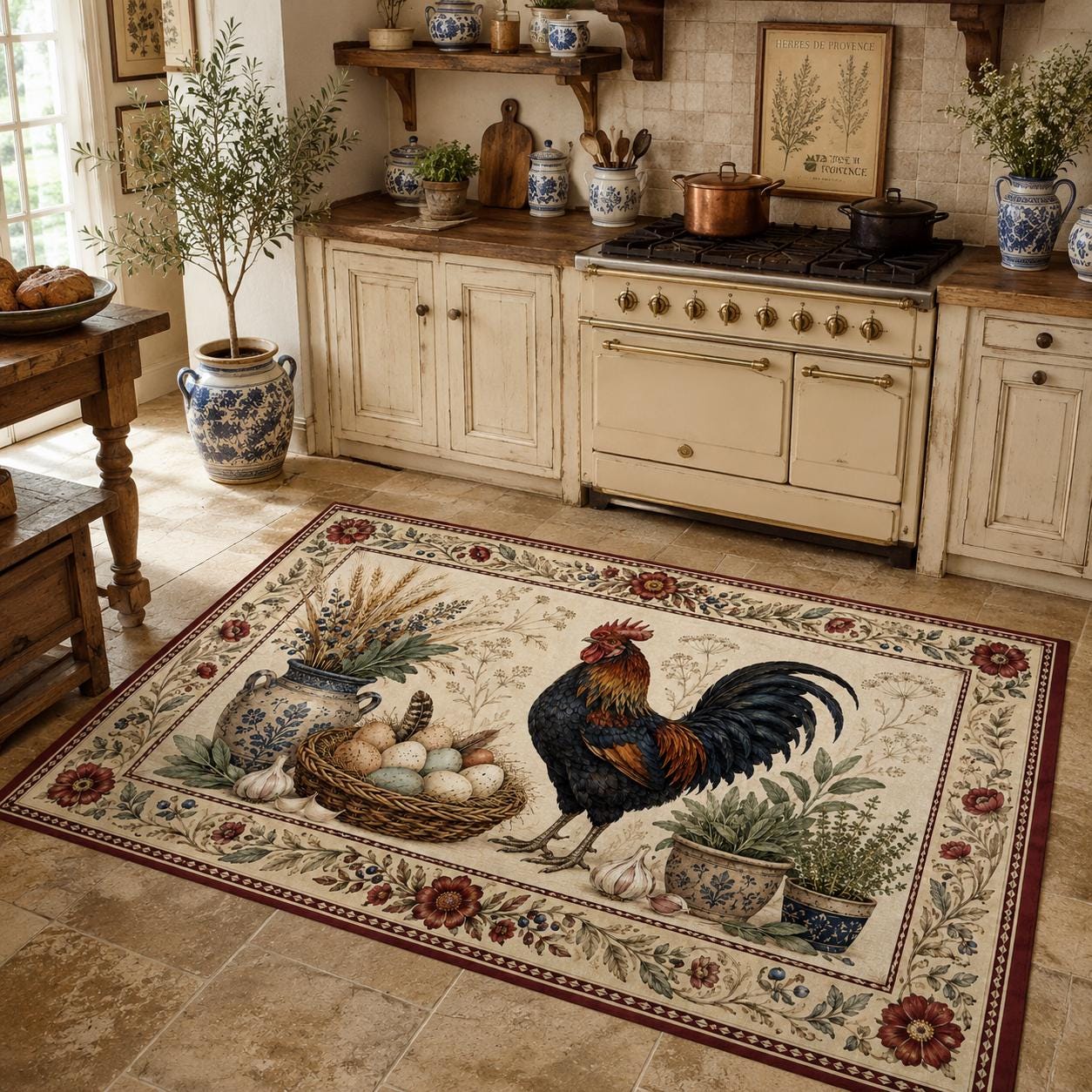 B04015 ヴィンテージ　ラグ　マルチカバー　馬　ホース　130×177 Vintage Horse Rugs - Etsy
