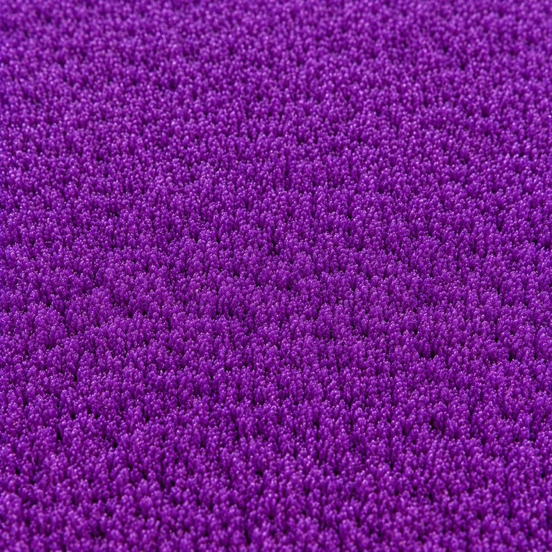 Solid Purple Hand Tufted Wool Rug, Luxury Violet Area Rug, Soft Dense ...