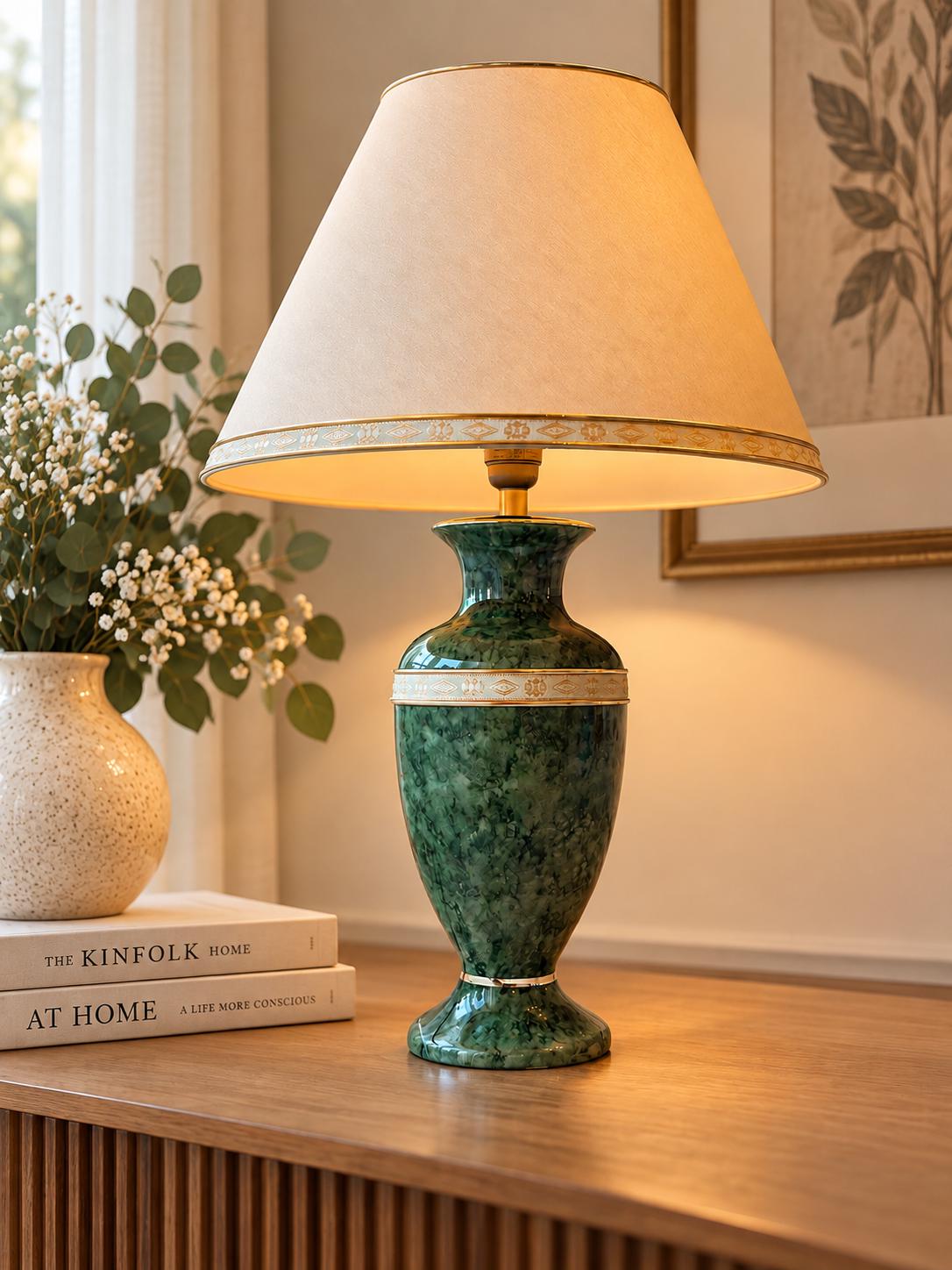 Tischlampe keramik vintage