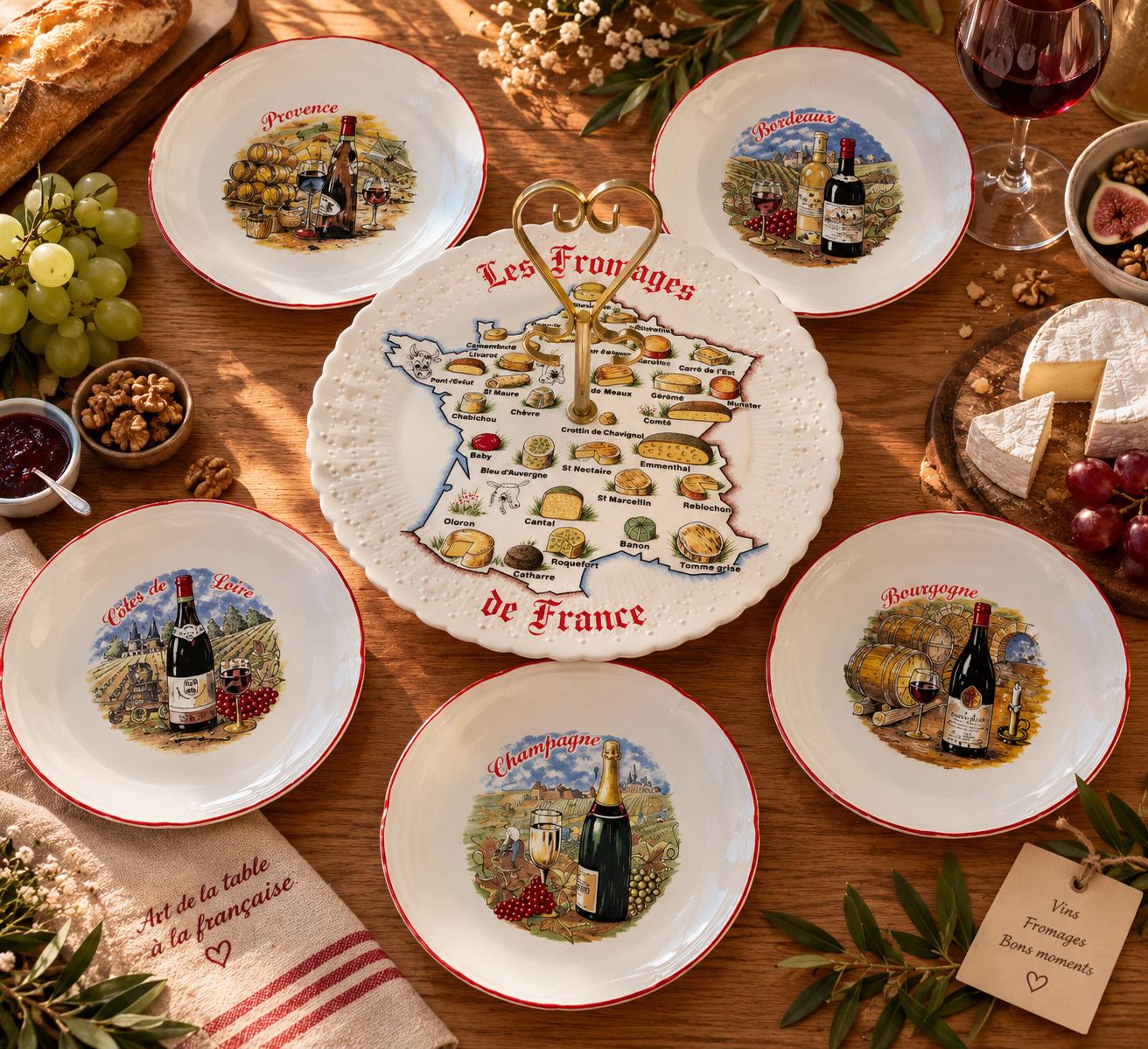 Moulin Des Loups Plates - Etsy