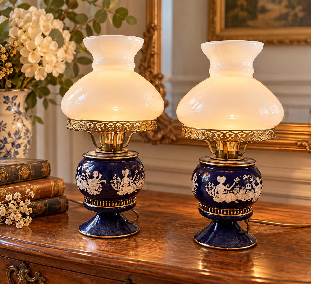 Italian Ceramic 70s Lamp - Etsy