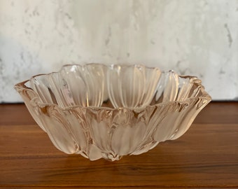 Mikasa Frosted Crystal  Tulip Bowl