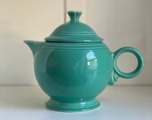 Fiesta Turquoise Teapots, Turquoise Fiestaware, Post 86 Fiesta Teapot, Sold Separetly