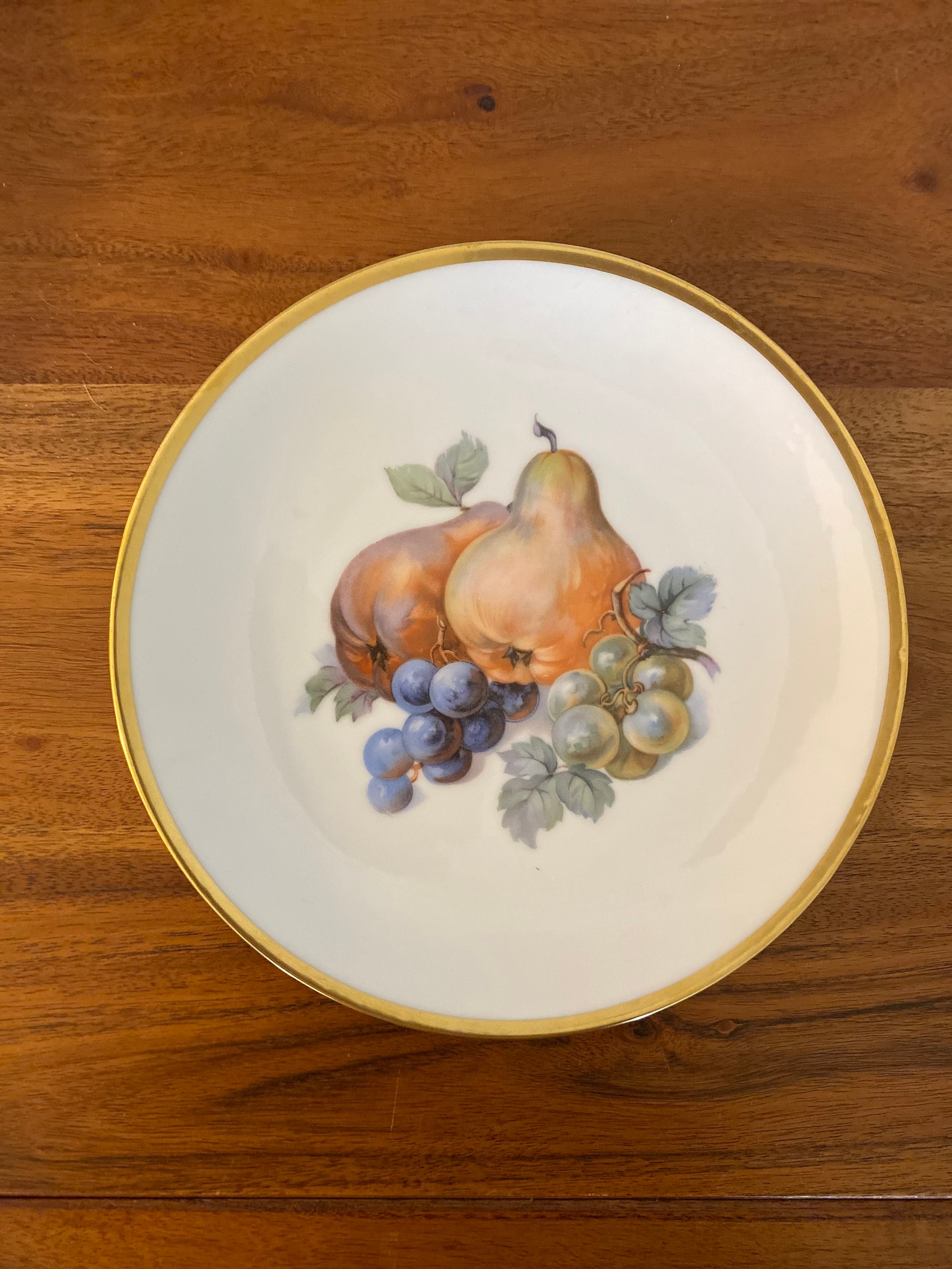 Puls Czechoslovakia Gilded Fine China Fruit and Nut Plates Etsy