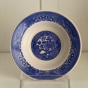 Vintage Blue Willow Soup & Cereal Bowl - Classic Chinoiserie Pattern, Individual Pricing