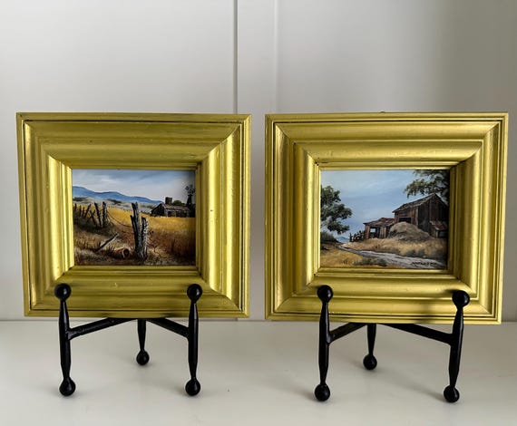 印象派 油彩画 田舎の風景 約30cm x 40cm 田舎の風景」 by しばしょー｜Artmeter｜暮らしを彩るアートが、きっと