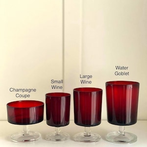 Kieliszek do wina Cavalier Ruby Red Vintage – Cristal d’Arques – francuskie naczynia barmańskie