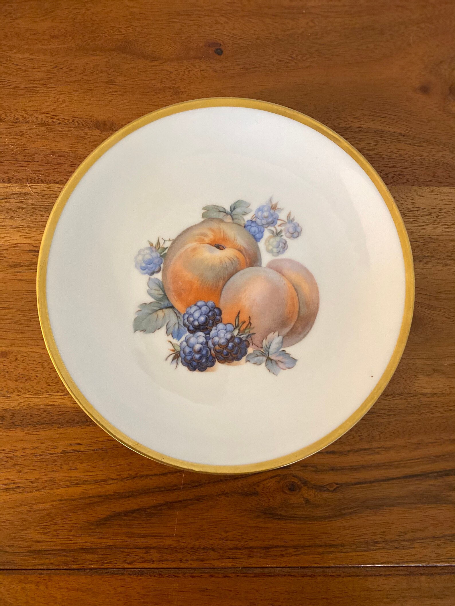 Puls Czechoslovakia Gilded Fine China Fruit and Nut Plates Etsy