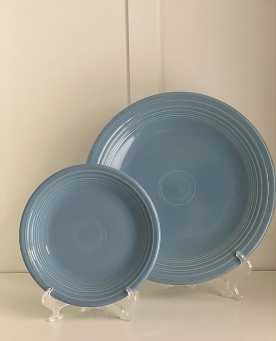 Fiesta Periwinkle Blue Dinner or Salad Plates Discontinued Fiestaware Post 86 Vintage Fiesta Price is per Plate Buyers Choice in Style Etsy Canada