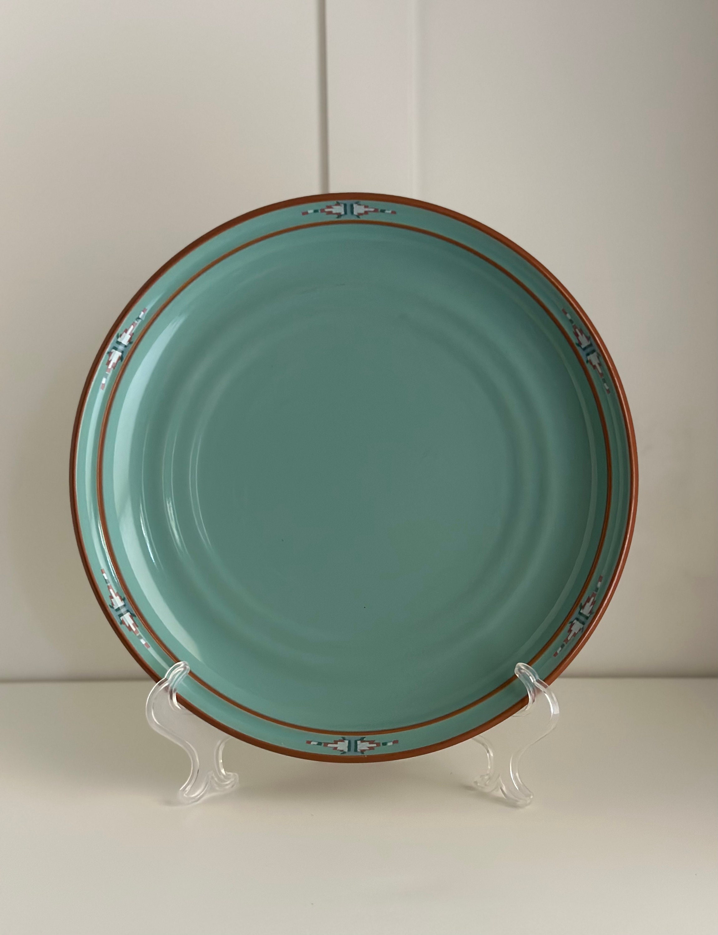 Noritake Boulder Ridge Salad Plate | Turquoise Southwest