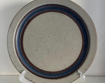 Vintage Otagiri Horizon Speckled Japanese Stoneware Dinner Plate