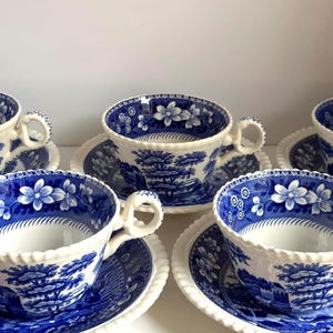 Spode blue tower - Etsy 日本