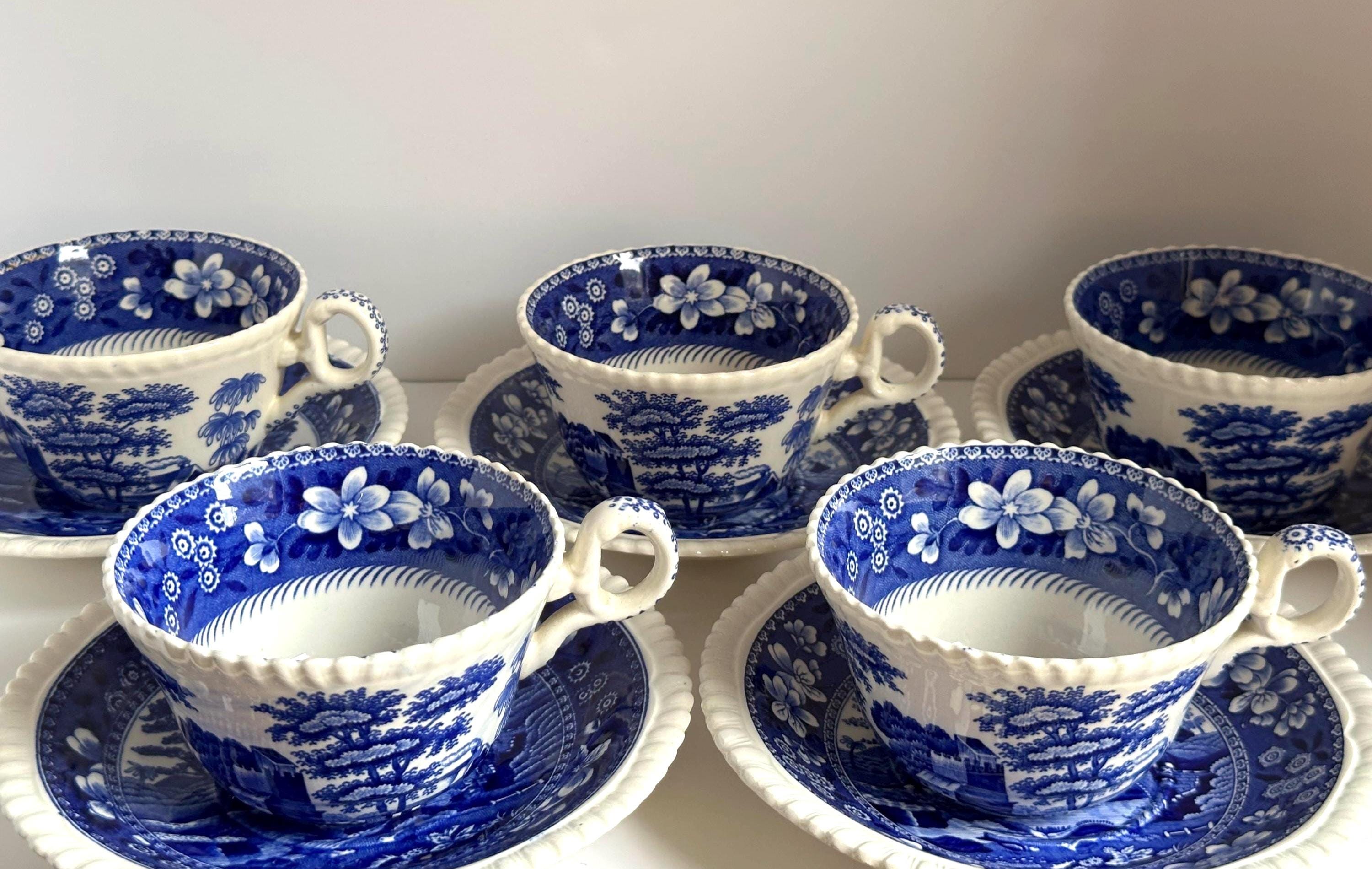 Spode blue tower - Etsy 日本