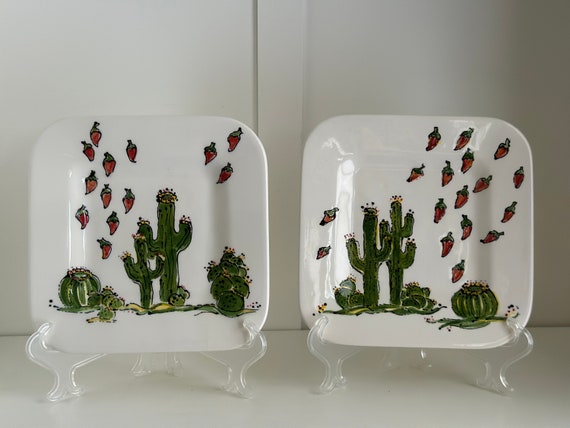 Qualy Design Studio - Set Saliera E Pepera A Forma Di Cactus: Decorazione Divertente E Funzionale Per La Tua Cucina
