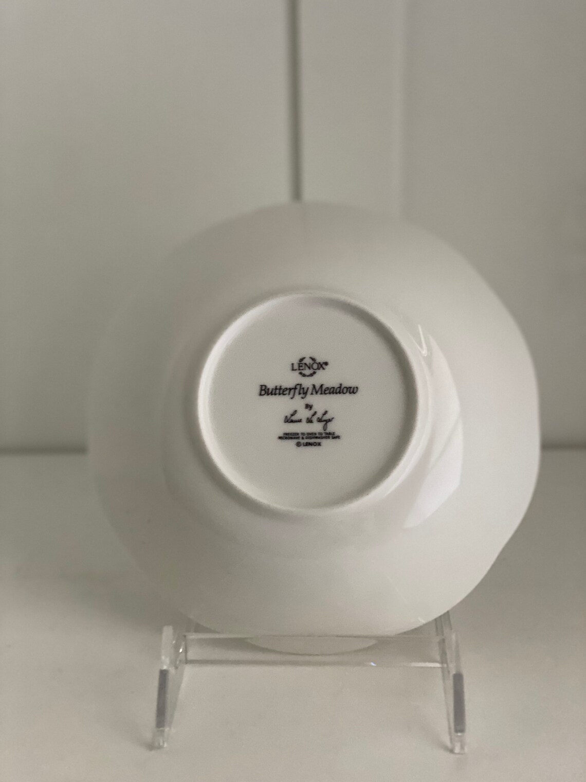 Lenox Butterfly Meadow Fruit/dessert Bowls Louie Le Luyer Etsy