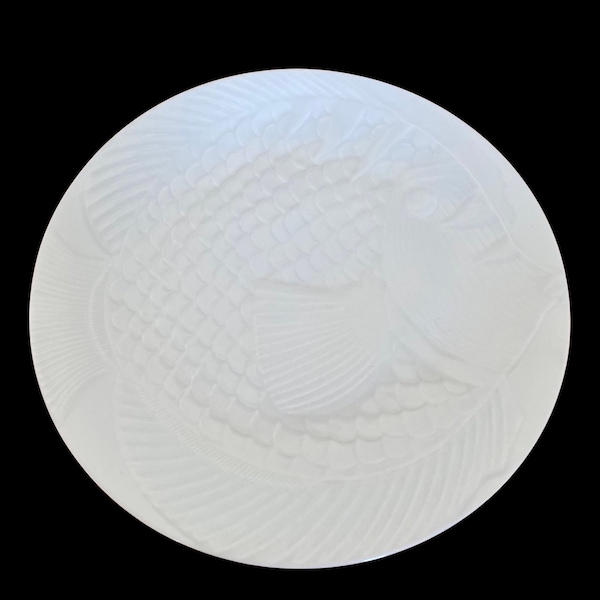 Fish Dinner Plate Etsy
